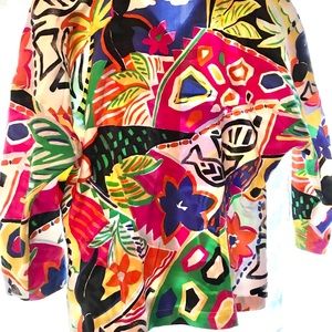 Escada Margaretha Ley Colorful Top